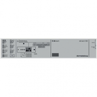 Привод для тяжелых дверей - блок минидрайв dk tech 120 dormakaba